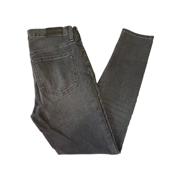 Madewell 9” High Rise Skinny Jean. Black / Grey Size 28 #833 - Picture 6 of 9